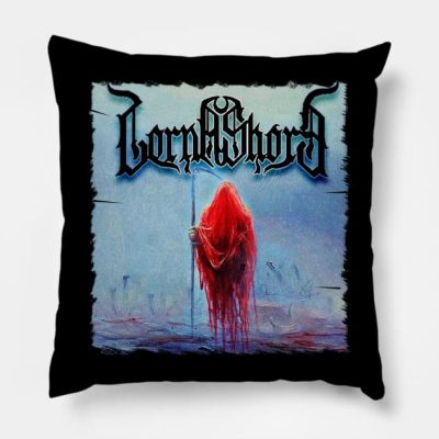 Lorna Shore Throw Pillow Official Lorna Shore Merch