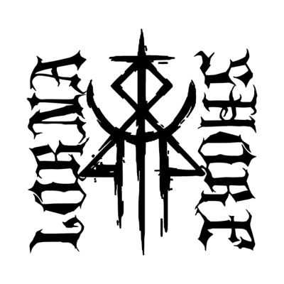 Lorna Shore Deathcore Symbol Throw Pillow Official Lorna Shore Merch