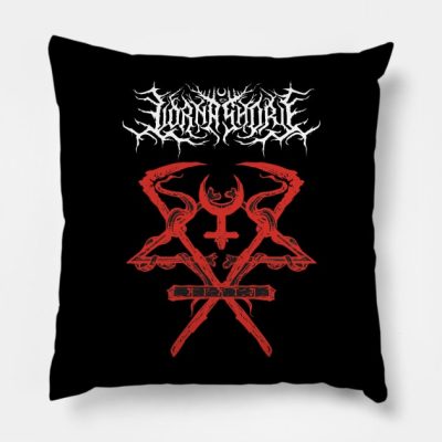 Lorna Shore Throw Pillow Official Lorna Shore Merch