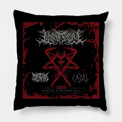 Lorna Shore Throw Pillow Official Lorna Shore Merch