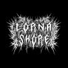 Lorna Shore Death Metal Throw Pillow Official Lorna Shore Merch