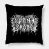 Lorna Shore Death Metal Throw Pillow Official Lorna Shore Merch