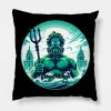 Lorna Shore The Poseidon Throw Pillow Official Lorna Shore Merch