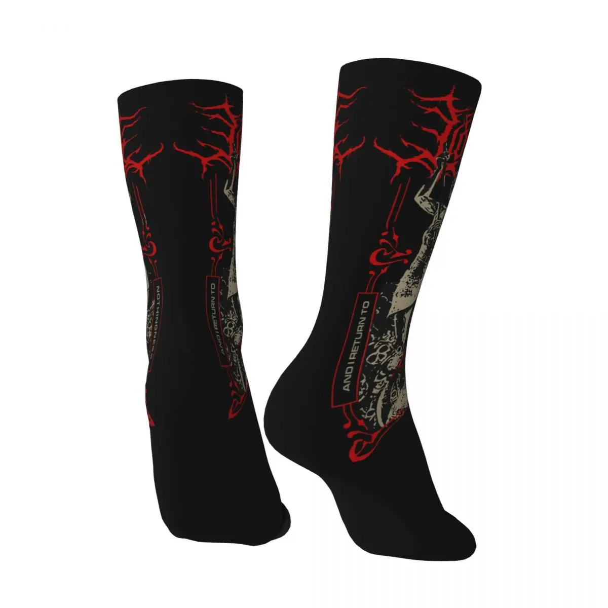 Funny Men s compression Socks Pierced Of The Abyss Vintage Harajuku Lorna Shore Street Style Novelty 1 - Lorna Shore Shop