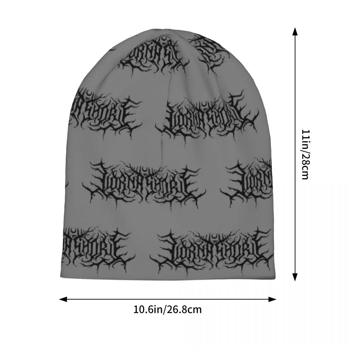 Lorna Shore Band Logo Autumn Winter Beanie Skullies Deathcore Band Bonnet Hats Men Fashion Warm Head 1 - Lorna Shore Shop