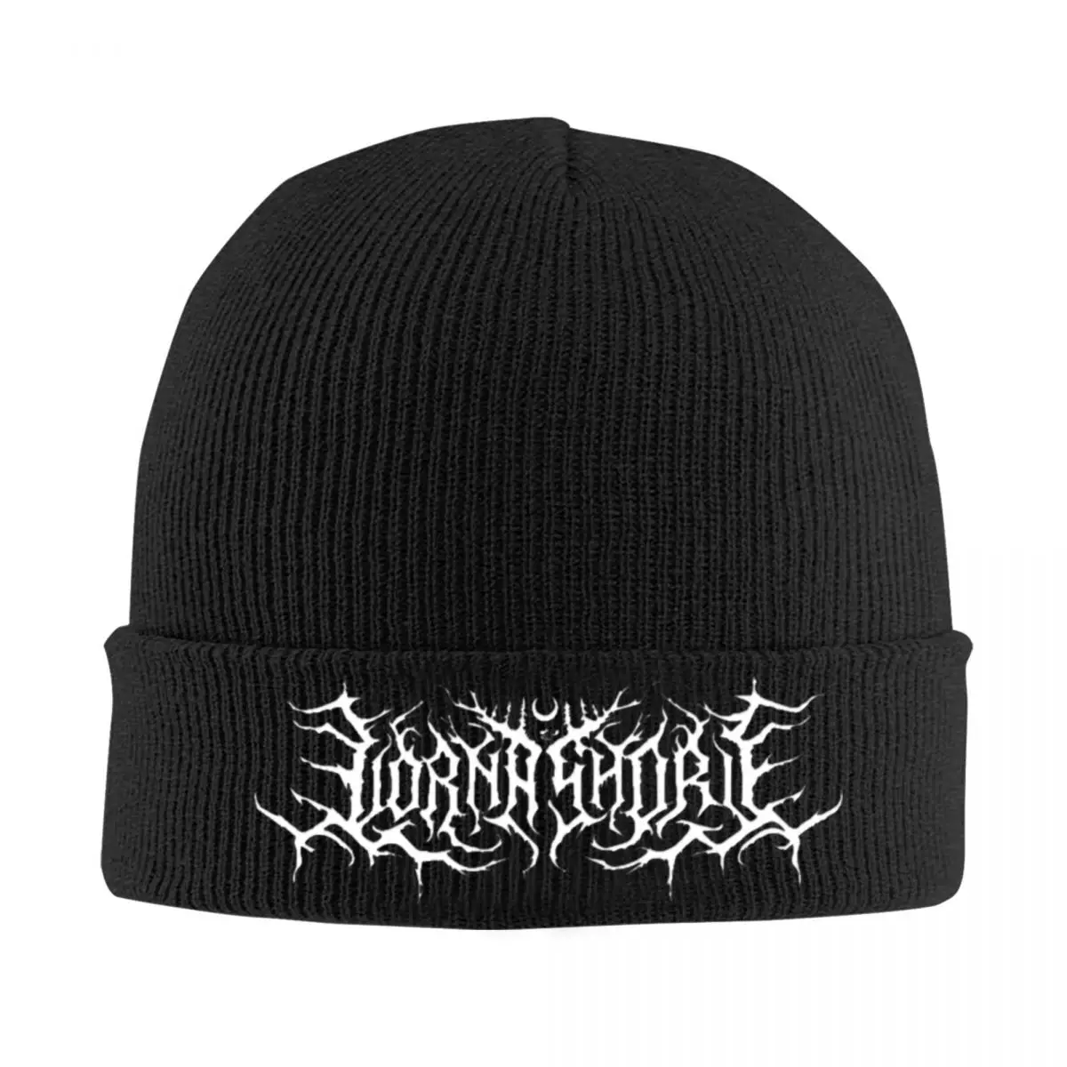 Lorna Shore Logo Knitted Hat Beanie Winter Hats Warm Unisex Casual Heavy Metal Punk Cap Men - Lorna Shore Shop