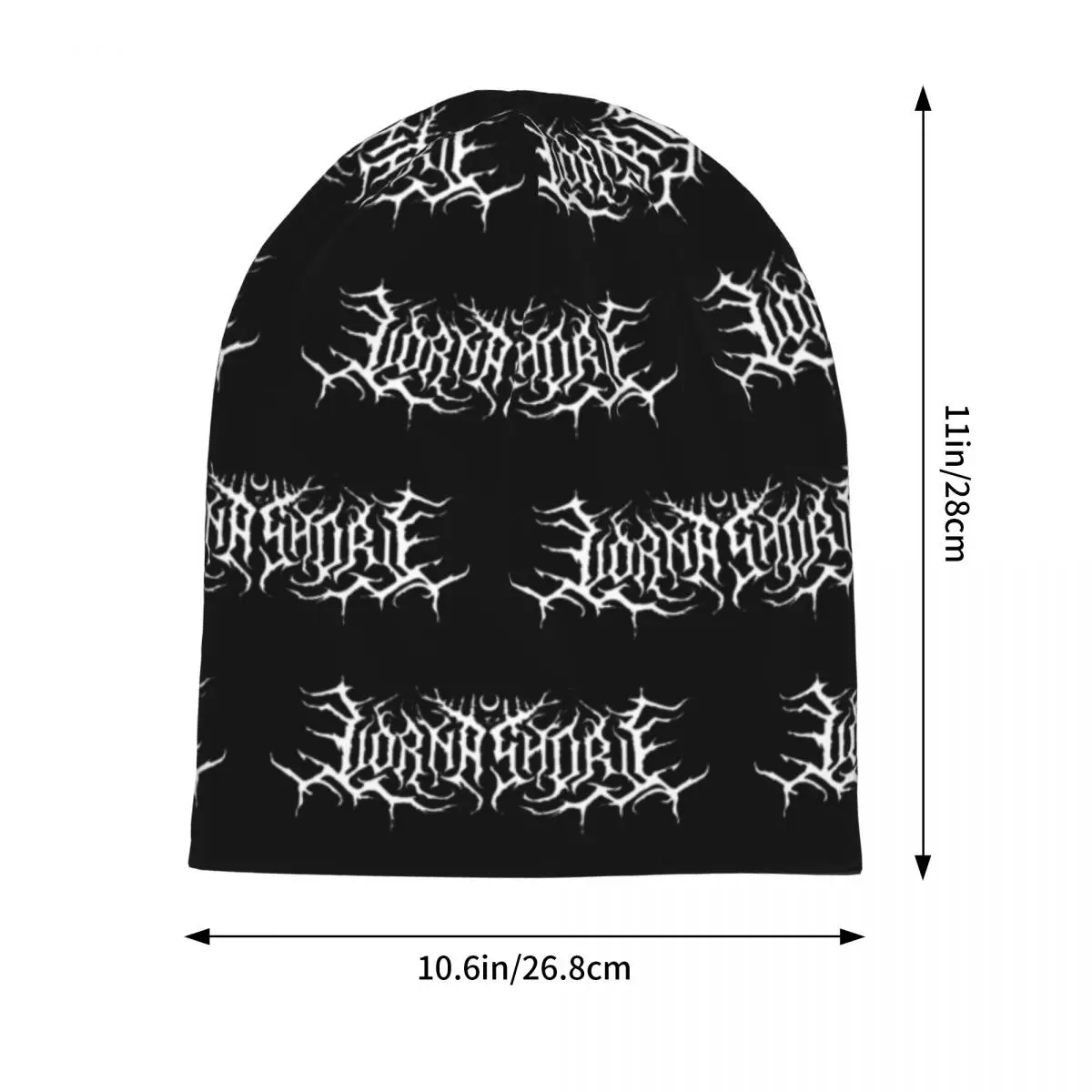 Luxury Lorna Shore Logo Bonnet Knitting Hats Accessories Autumn Winter Warm Heavy Metal Punk Beanie Cap 1 - Lorna Shore Shop