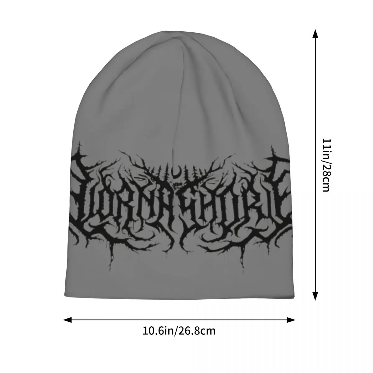 Men Women Lorna Shore Band Logo Slouchy Beanies Outfit Deathcore Band Bonnet Knitted Hat Fashion Winter 1 - Lorna Shore Shop