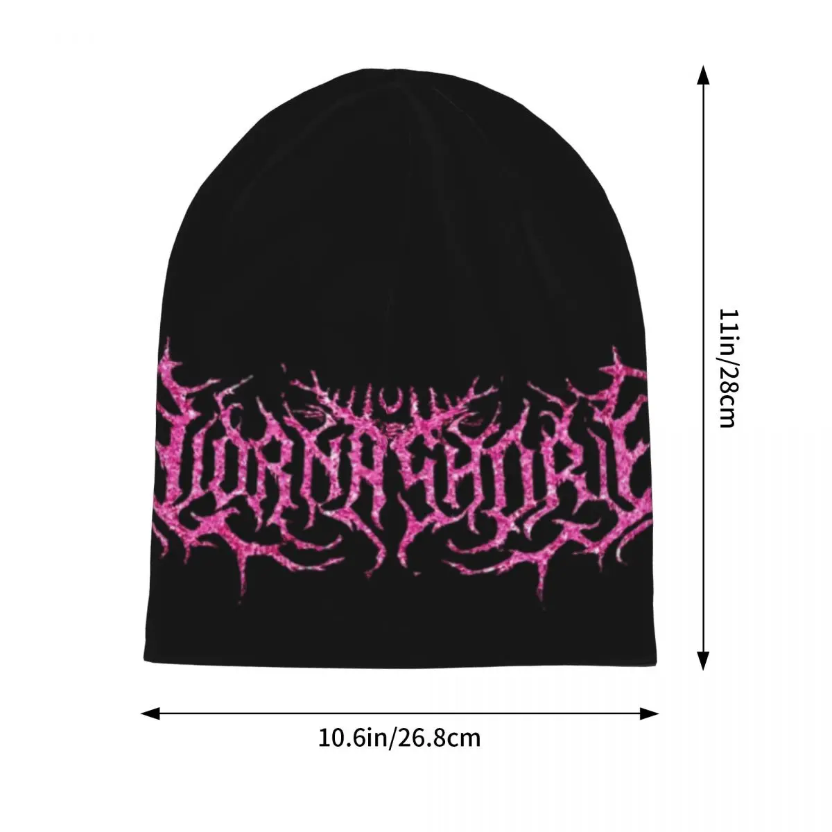 Women Men Lorna Shore Band Logo Pink Beanies Skullies Accessories Bonnet Knitting Hats Windproof Warm Hats 1 - Lorna Shore Shop