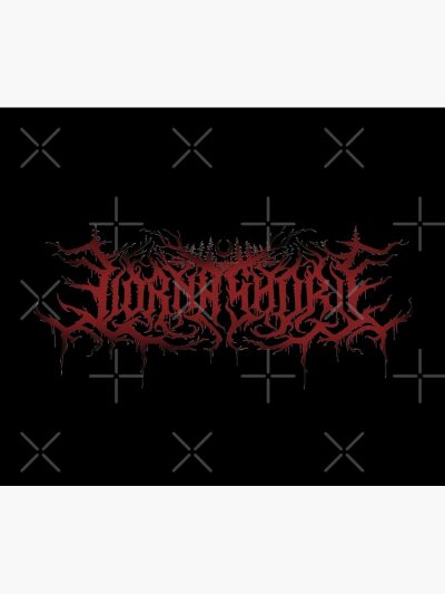 Lorna Shore Logo In Red Tapestry Official Lorna Shore Merch