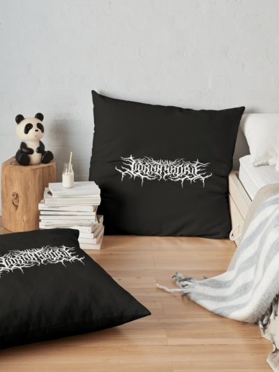 Lorna Shore Throw Pillow Official Lorna Shore Merch