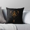 Lorna Shore Merch Lorna Shore Logo Throw Pillow Official Lorna Shore Merch