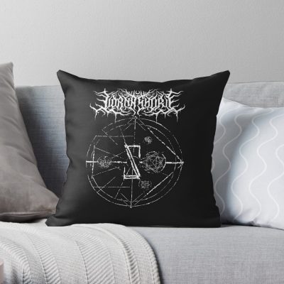 Lorna Shore Throw Pillow Official Lorna Shore Merch