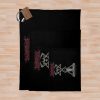 Lorna Shore Merch Lorna Shore Symbol Throw Blanket Official Lorna Shore Merch