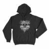 Lorna Shore Spiked Heart Unisex Hoodie Black